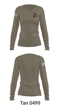 FCSO Women's Long Sleeve V-neck Shirt - 73