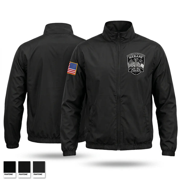 Windbreaker, Mebane Police Department, Police, Teamtime, Team time, sublimation, custom sports apparel, team uniforms, spirit wear, spiritwear, sports uniforms, custom shirts, team store, custom team store, fundraiser sports, apparel fundraiser