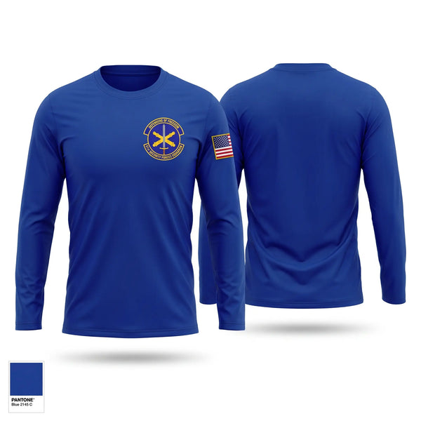 Long Sleeve Performance Shirt, 61st Security Forces Squadron, Air Force, Teamtime, Team time, sublimation, custom sports apparel, team uniforms, spirit wear, spiritwear, sports uniforms, custom shirts, team store, custom team store, fundraiser sports, apparel fundraiser