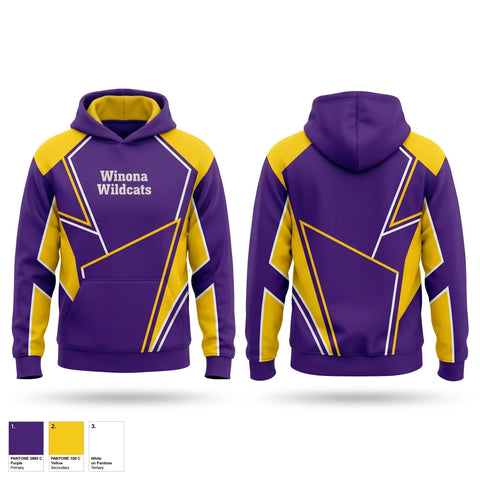 Hoodie, Winona Wildcats, Baseball, Teamtime, Team time, sublimation, custom sports apparel, team uniforms, spirit wear, spiritwear, sports uniforms, custom shirts, team store, custom team store, fundraiser sports, apparel fundraiser