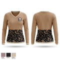 West Texas Mavericks Women's Long Sleeve V-neck Shirt - 1