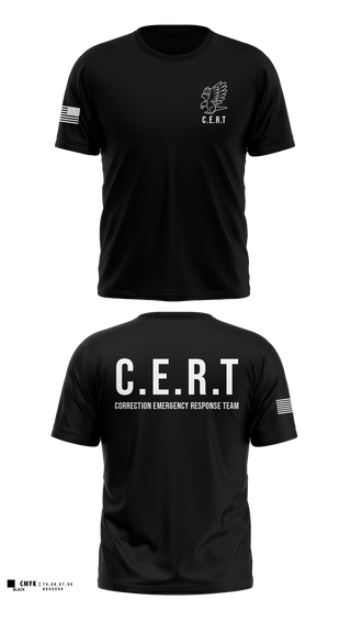 Short Sleeve Performance Shirt, CERT: Corrections Emergency Response Team, Police, Teamtime, Team time, sublimation, custom sports apparel, team uniforms, spirit wear, spiritwear, sports uniforms, custom shirts, team store, custom team store, fundraiser sports, apparel fundraiser