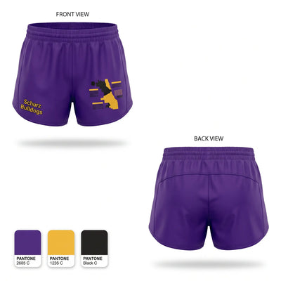Schurz Bulldogs Women's Shorts - 1