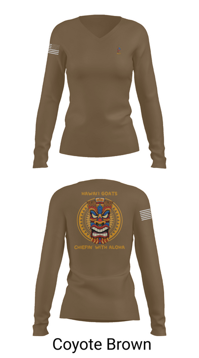 Hsm37 35373987 Women's Long Sleeve V-neck Shirt - 16