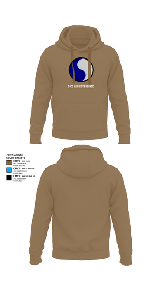 Hoodie, C-Co 1/116 29th IN BDE, , Teamtime, Team time, sublimation, custom sports apparel, team uniforms, spirit wear, spiritwear, sports uniforms, custom shirts, team store, custom team store, fundraiser sports, apparel fundraiser