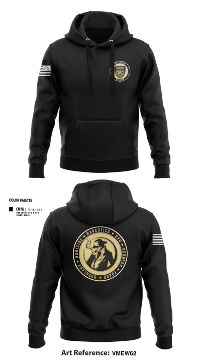 Baker County Detective Division 29625423 Hoodie - 102