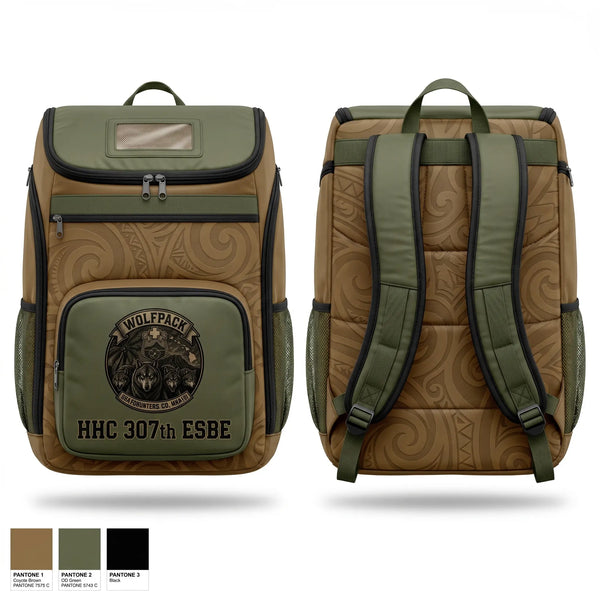 Gear Bag, HHC, 307th ESB-E, Army, Teamtime, Team time, sublimation, custom sports apparel, team uniforms, spirit wear, spiritwear, sports uniforms, custom shirts, team store, custom team store, fundraiser sports, apparel fundraiser