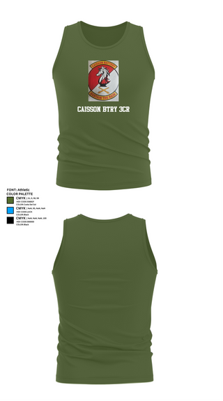Tank Top, Caisson BTRY 3CR, , Teamtime, Team time, sublimation, custom sports apparel, team uniforms, spirit wear, spiritwear, sports uniforms, custom shirts, team store, custom team store, fundraiser sports, apparel fundraiser