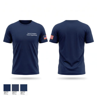 Short Sleeve Performance Shirt, Port of Portland Police Department, Police, Teamtime, Team time, sublimation, custom sports apparel, team uniforms, spirit wear, spiritwear, sports uniforms, custom shirts, team store, custom team store, fundraiser sports, apparel fundraiser