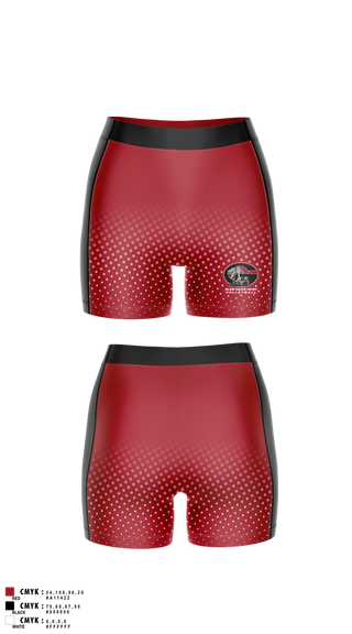 Womens Compression Shorts, Glen oaks, Track & Field, Teamtime, Team time, sublimation, custom sports apparel, team uniforms, spirit wear, spiritwear, sports uniforms, custom shirts, team store, custom team store, fundraiser sports, apparel fundraiser