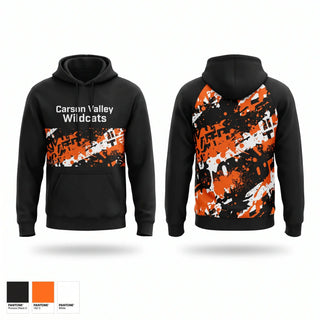 Hoodie, Carson Valley Wildcats, Wrestling, Teamtime, Team time, sublimation, custom sports apparel, team uniforms, spirit wear, spiritwear, sports uniforms, custom shirts, team store, custom team store, fundraiser sports, apparel fundraiser