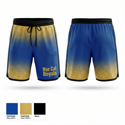 Nor Cal Royals 12715273 Athletic Shorts With Pockets - 1