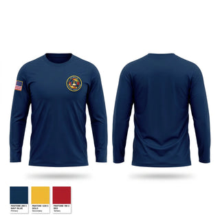 Long Sleeve Performance Shirt, NMOTC ASTC, Navy, Teamtime, Team time, sublimation, custom sports apparel, team uniforms, spirit wear, spiritwear, sports uniforms, custom shirts, team store, custom team store, fundraiser sports, apparel fundraiser