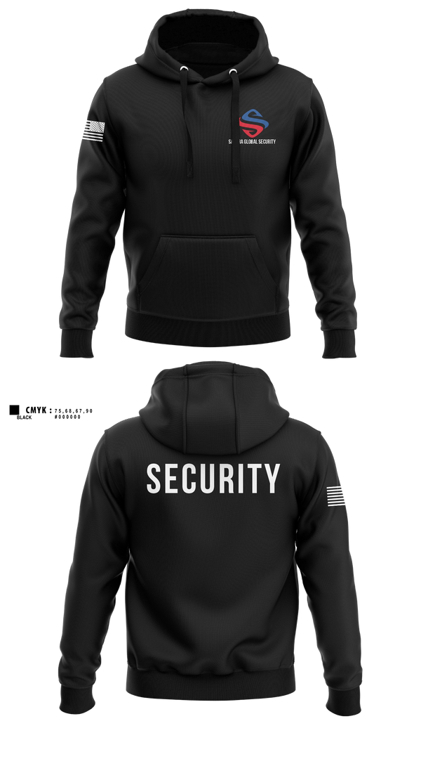 Hoodie, Sahara Global Security, Fire Department, Teamtime, Team time, sublimation, custom sports apparel, team uniforms, spirit wear, spiritwear, sports uniforms, custom shirts, team store, custom team store, fundraiser sports, apparel fundraiser