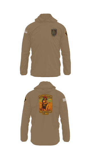 Windbreaker, SCC 10th Field Hospital, , Teamtime, Team time, sublimation, custom sports apparel, team uniforms, spirit wear, spiritwear, sports uniforms, custom shirts, team store, custom team store, fundraiser sports, apparel fundraiser