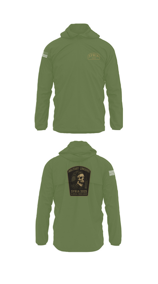 Windbreaker, , Army, Teamtime, Team time, sublimation, custom sports apparel, team uniforms, spirit wear, spiritwear, sports uniforms, custom shirts, team store, custom team store, fundraiser sports, apparel fundraiser