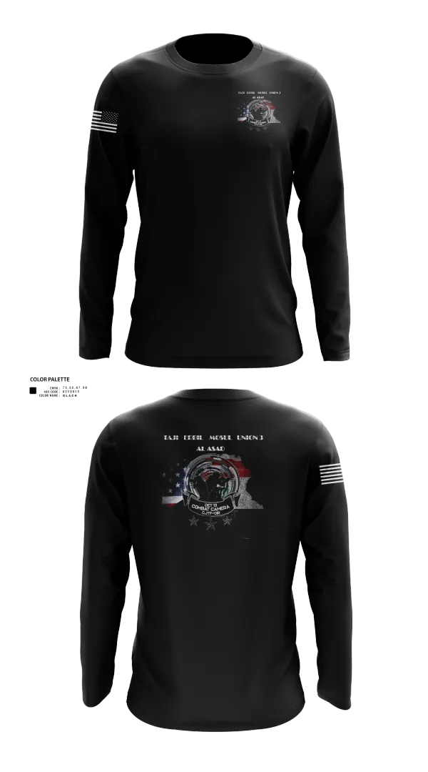 Long Sleeve Performance Shirt, 982nd Combat Camera Co., , Teamtime, Team time, sublimation, custom sports apparel, team uniforms, spirit wear, spiritwear, sports uniforms, custom shirts, team store, custom team store, fundraiser sports, apparel fundraiser