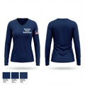 Knoxville Police Department 38982221 Women's Long Sleeve V-neck Shirt - 1