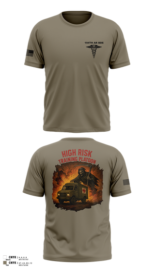 Short Sleeve Performance Shirt, 194th AR BDE HRT Medics, Army, Teamtime, Team time, sublimation, custom sports apparel, team uniforms, spirit wear, spiritwear, sports uniforms, custom shirts, team store, custom team store, fundraiser sports, apparel fundraiser