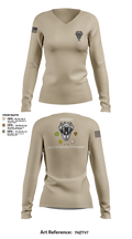 Vipers 4958651 Women's Long Sleeve V-neck Shirt - 1