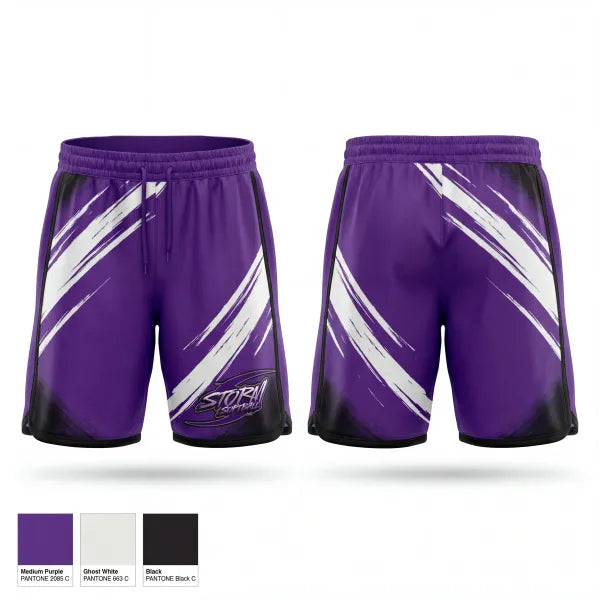 Athletic Shorts With Pockets, Storm, Softball, Teamtime, Team time, sublimation, custom sports apparel, team uniforms, spirit wear, spiritwear, sports uniforms, custom shirts, team store, custom team store, fundraiser sports, apparel fundraiser