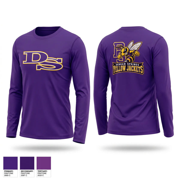 Long Sleeve Performance Shirt, Denham Springs, , Teamtime, Team time, sublimation, custom sports apparel, team uniforms, spirit wear, spiritwear, sports uniforms, custom shirts, team store, custom team store, fundraiser sports, apparel fundraiser