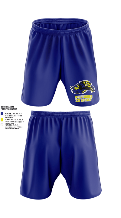 Wolverines 79685209 Athletic Shorts With Pockets - 1 (1)