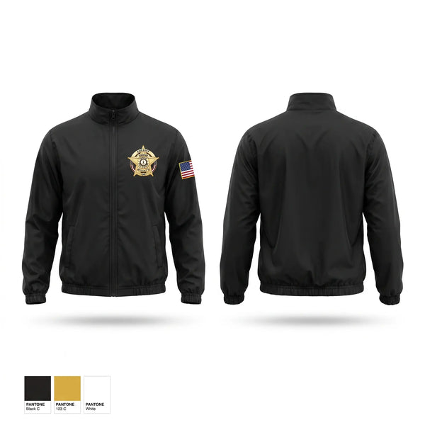 Windbreaker, Bland County Sheriff’s Office, Police, Teamtime, Team time, sublimation, custom sports apparel, team uniforms, spirit wear, spiritwear, sports uniforms, custom shirts, team store, custom team store, fundraiser sports, apparel fundraiser