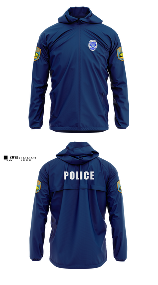 Windbreaker, team name, Police, Teamtime, Team time, sublimation, custom sports apparel, team uniforms, spirit wear, spiritwear, sports uniforms, custom shirts, team store, custom team store, fundraiser sports, apparel fundraiser