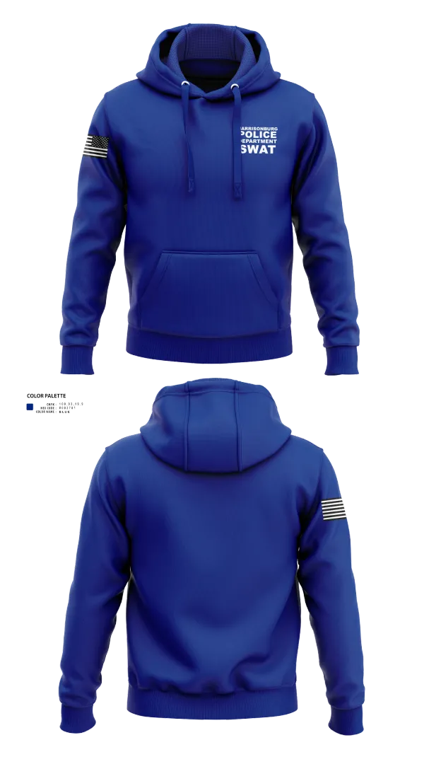 Hoodie, Harrisonburg Police Department SWAT, , Teamtime, Team time, sublimation, custom sports apparel, team uniforms, spirit wear, spiritwear, sports uniforms, custom shirts, team store, custom team store, fundraiser sports, apparel fundraiser