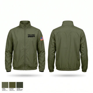 Windbreaker, Pratt county sheriff, Police, Teamtime, Team time, sublimation, custom sports apparel, team uniforms, spirit wear, spiritwear, sports uniforms, custom shirts, team store, custom team store, fundraiser sports, apparel fundraiser