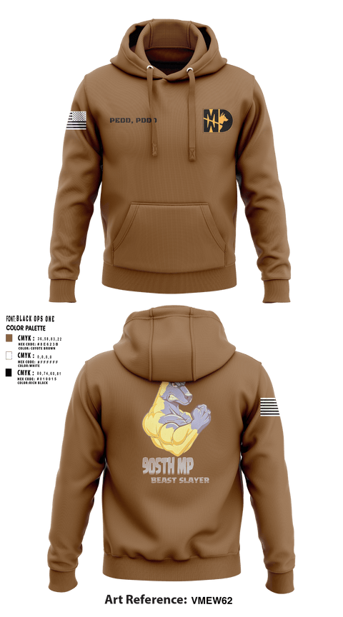 Hoodie, 905th MP DET, Army, Teamtime, Team time, sublimation, custom sports apparel, team uniforms, spirit wear, spiritwear, sports uniforms, custom shirts, team store, custom team store, fundraiser sports, apparel fundraiser