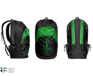 Gear Bag, Farmers FC, Men's Soccer, Teamtime, Team time, sublimation, custom sports apparel, team uniforms, spirit wear, spiritwear, sports uniforms, custom shirts, team store, custom team store, fundraiser sports, apparel fundraiser