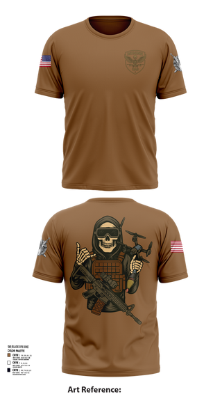 Short Sleeve Performance Shirt, D Co. UAS Platoon, , Teamtime, Team time, sublimation, custom sports apparel, team uniforms, spirit wear, spiritwear, sports uniforms, custom shirts, team store, custom team store, fundraiser sports, apparel fundraiser