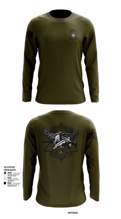 sert 65452085 Long Sleeve Performance Shirt 102