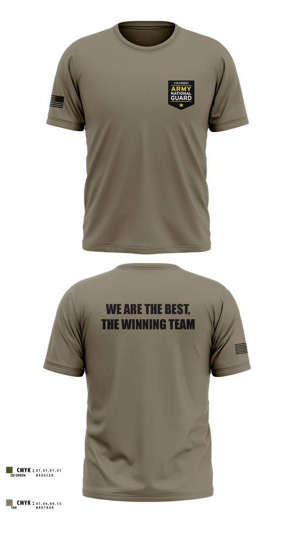 Old School Cotton Feel Shirt, Recruiting and Retention Battalion, National Guard, Teamtime, Team time, sublimation, custom sports apparel, team uniforms, spirit wear, spiritwear, sports uniforms, custom shirts, team store, custom team store, fundraiser sports, apparel fundraiser