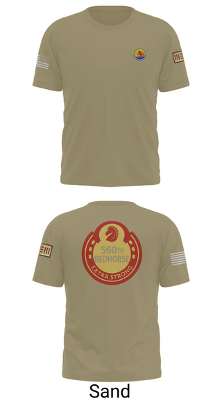 Old School Cotton Feel Shirt, 560th Redhorse Unit, , Teamtime, Team time, sublimation, custom sports apparel, team uniforms, spirit wear, spiritwear, sports uniforms, custom shirts, team store, custom team store, fundraiser sports, apparel fundraiser
