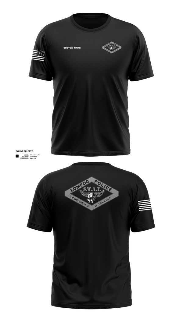 Short Sleeve Performance Shirt, SWAT, Police, Teamtime, Team time, sublimation, custom sports apparel, team uniforms, spirit wear, spiritwear, sports uniforms, custom shirts, team store, custom team store, fundraiser sports, apparel fundraiser