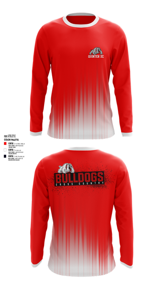Long Sleeve Performance Shirt, Quinter XC, Cross Country, Teamtime, Team time, sublimation, custom sports apparel, team uniforms, spirit wear, spiritwear, sports uniforms, custom shirts, team store, custom team store, fundraiser sports, apparel fundraiser