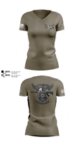 Tactical Patrol Unit 82380696 Women's Short Sleeve V-neck Shirt - 3