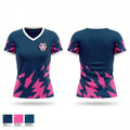 LAMBDA RISING SOCCER CLUB 5719676 Women's Short Sleeve V-neck Shirt - 1