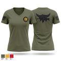 SRT Women's Short Sleeve V-neck Shirt - 1
