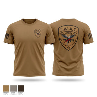 Old School Cotton Feel Shirt, Maumelle Police Department SWAT, Police, Teamtime, Team time, sublimation, custom sports apparel, team uniforms, spirit wear, spiritwear, sports uniforms, custom shirts, team store, custom team store, fundraiser sports, apparel fundraiser