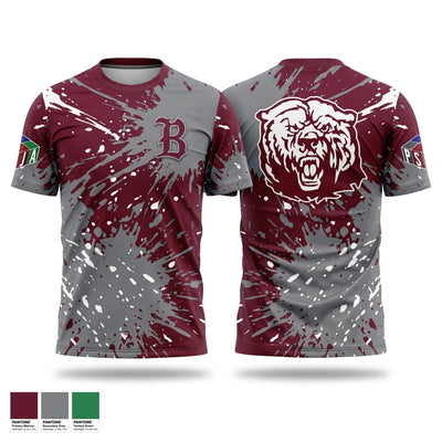 PSJA ECHS Lady Bears Soft Poly Tee Cotton Like Feel - 1