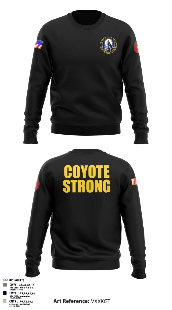 Crew Neck Sweatshirt, FHL Garrison 2, , Teamtime, Team time, sublimation, custom sports apparel, team uniforms, spirit wear, spiritwear, sports uniforms, custom shirts, team store, custom team store, fundraiser sports, apparel fundraiser