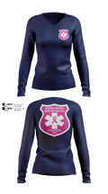 North Shore Rescue Squad Women's Long Sleeve V-neck Shirt - 50