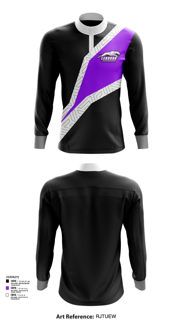 Quarter Zip Jacket, Lebanon Greyhounds, Spirit Store, Teamtime, Team time, sublimation, custom sports apparel, team uniforms, spirit wear, spiritwear, sports uniforms, custom shirts, team store, custom team store, fundraiser sports, apparel fundraiser
