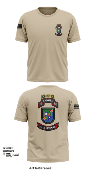 Short Sleeve Performance Shirt, 3rd/75th Ranger Regiment, , Teamtime, Team time, sublimation, custom sports apparel, team uniforms, spirit wear, spiritwear, sports uniforms, custom shirts, team store, custom team store, fundraiser sports, apparel fundraiser