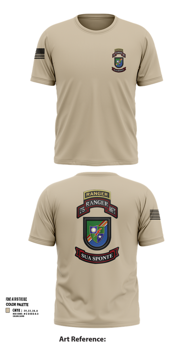 3rd/75th Ranger Regiment 63467571 Short Sleeve Performance Shirt - 101