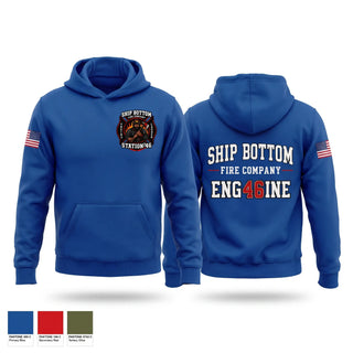 Hoodie, Ship bottom fire company, Fire Department, Teamtime, Team time, sublimation, custom sports apparel, team uniforms, spirit wear, spiritwear, sports uniforms, custom shirts, team store, custom team store, fundraiser sports, apparel fundraiser